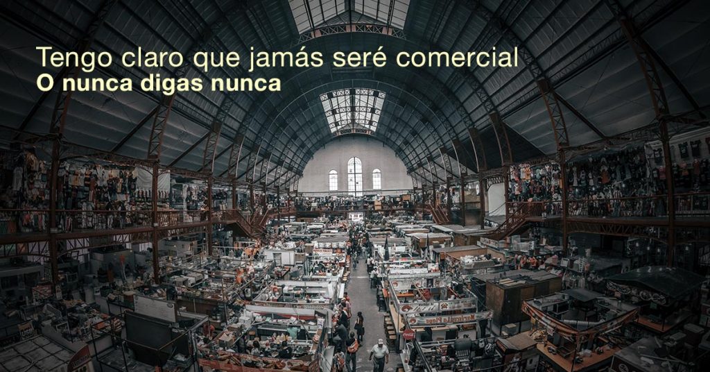 nunca sere comercial grupo negocios venta online marketing