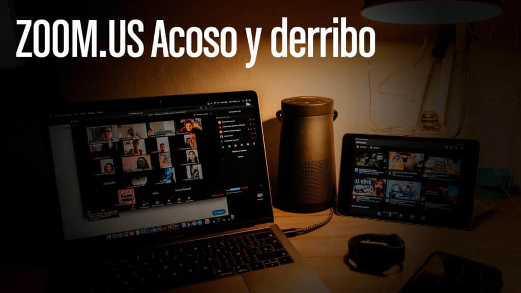zoom.us acoso y derribo inseguridad